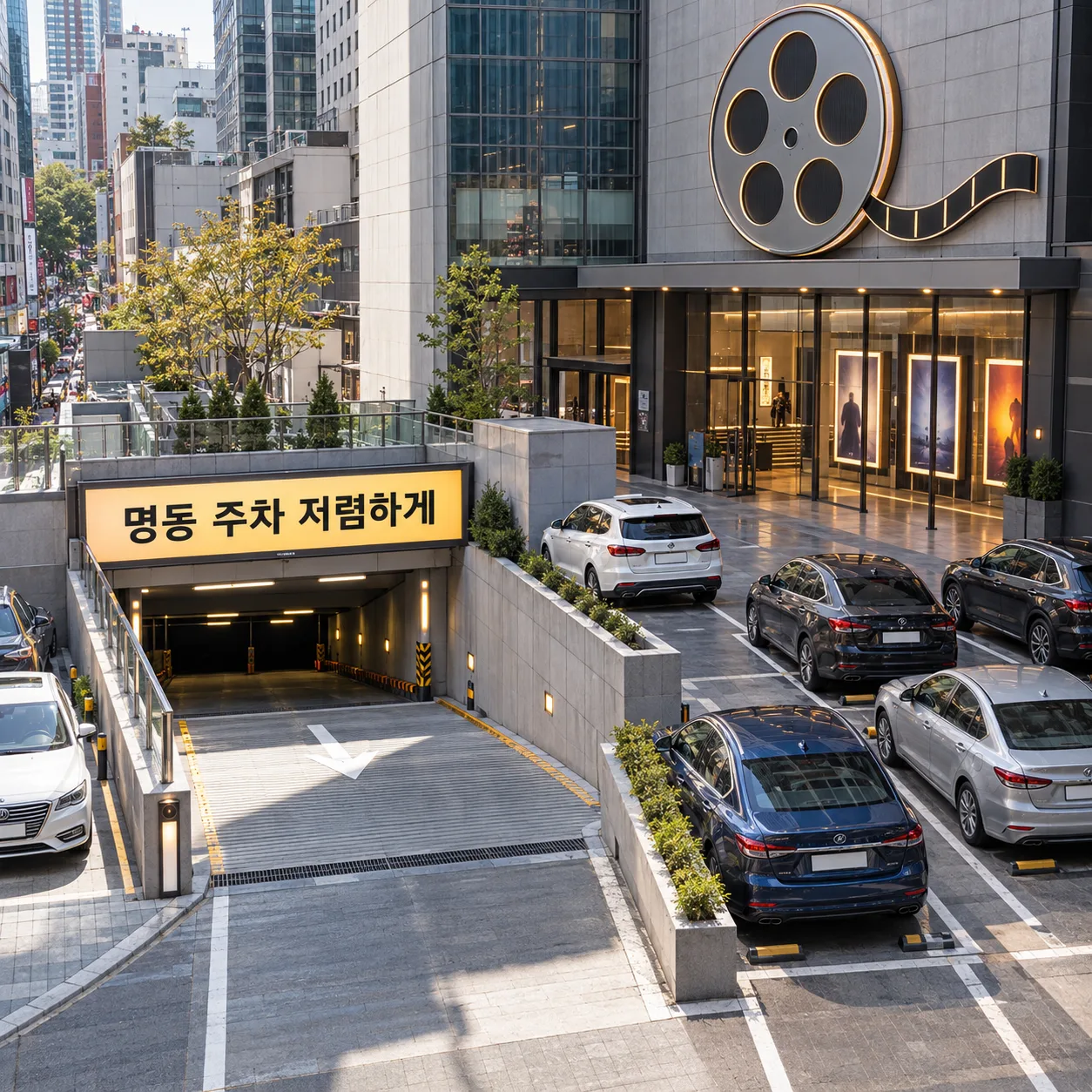 빈 조리대와 벽 쪽에 쌓인 열지 않은 문짝 상자, 창턱에 얇게 쌓인 흰 먼지가 보이는 공사 직후 주방 연출 이미지